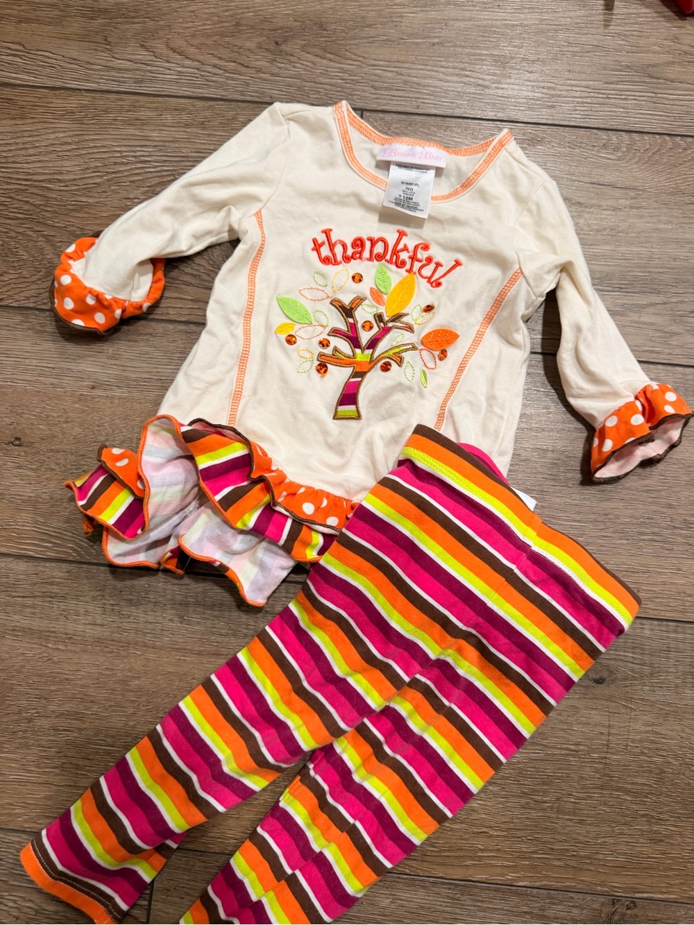 Bonnie baby thanksgiving outfit 0592